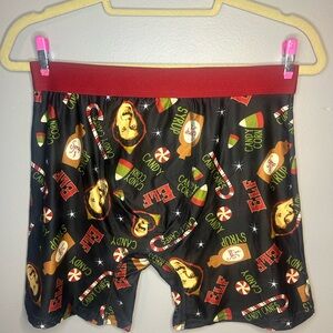 NWOT Adult Elf Christmas Will Ferrell Unisex Stretch Boxer Brief